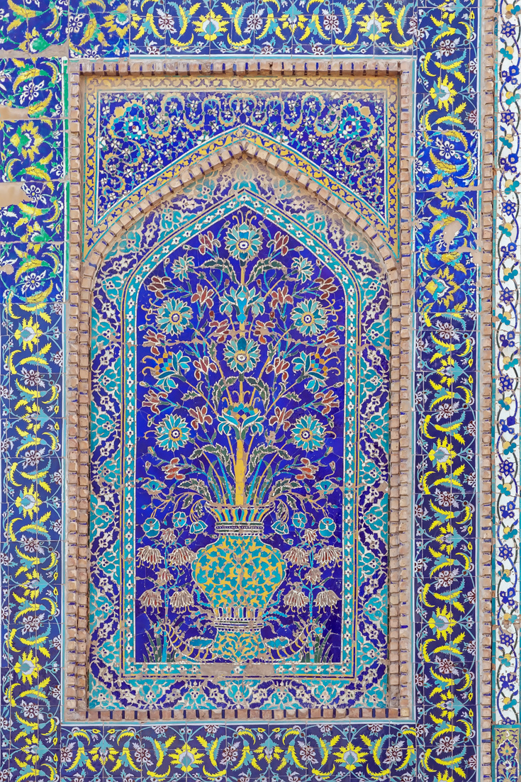 eramic Tiles, Bukhara, Uzbekistan