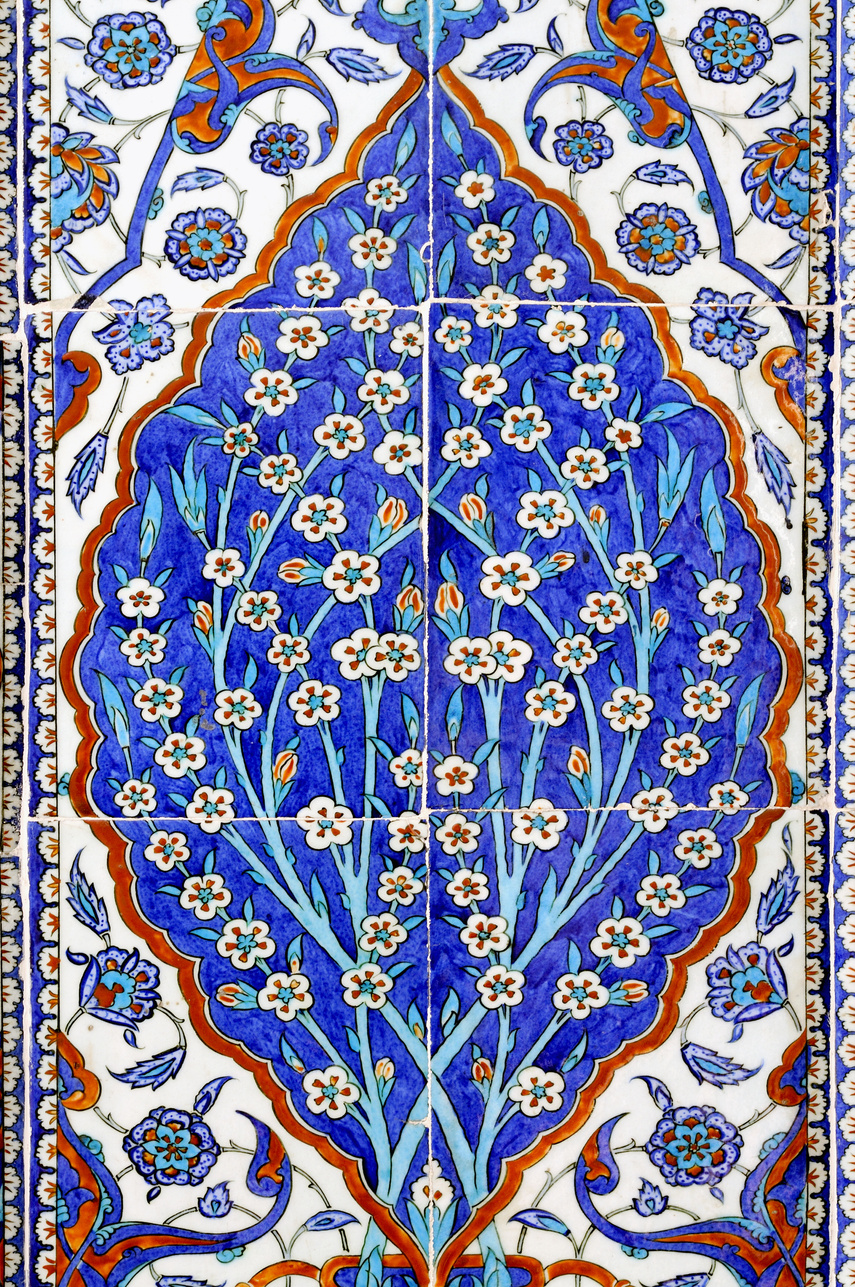 Tiles, Rustempasa Mosque, Istanbul