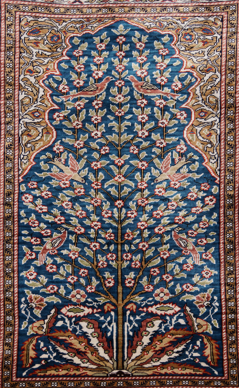 Woven Silk Carpet